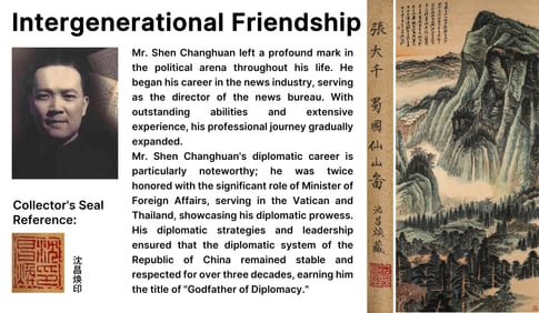 ATTRIBUTED TO ZHANG DAQIAN (1899-1983), IMMORTAL MOUNTAIN OF SHU