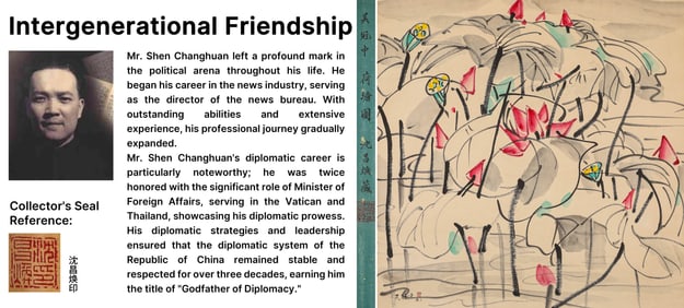 ATTRIBUTED TO WU GUANZHONG (1919-2010), LOTUS POND