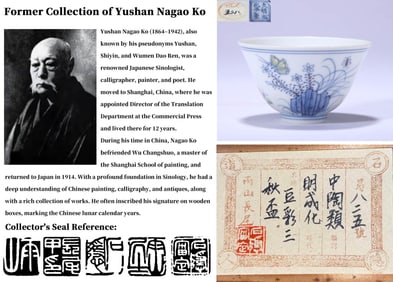 A DOUCAI 'THREE AUTUMNS' CUP