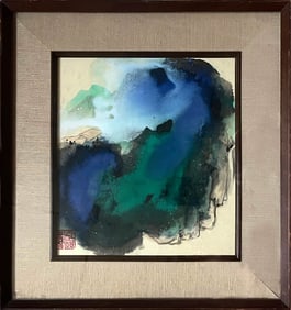 ATTRIBUTED TO ZHANG DAQIAN (1899-1983), SPLASH-INK LANDSCAPE