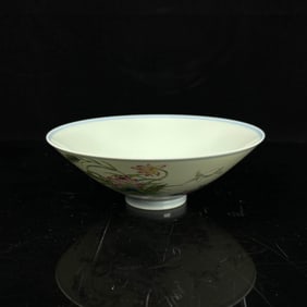 A DOUCAI 'LOTUS AND MANDARIN DUCK' BOWL