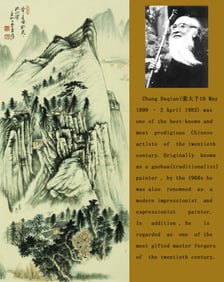 ATTRIBUTED TO ZHANG DAQIAN (1899-1983), LANDSCAPE