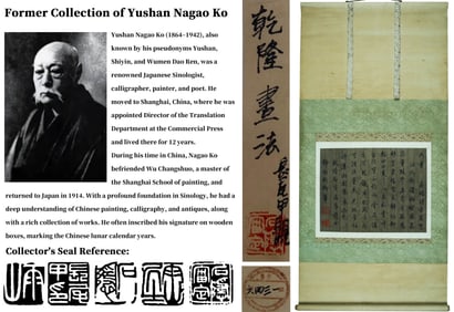 ATTRIBUTED TO EMPEROR QIANLONG (1711-1799), CALLIGRAPHY