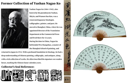 ATTRIBUTED TO HUANG BINHONG (1865-1955), SCENERY OF LAKES AND MOUNTAINS