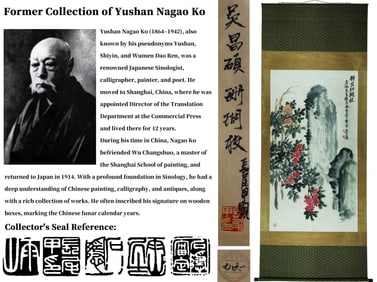 ATTRIBUTED TO WU CHANGSHUO (1844-1927), BRANCHES OF CORAL