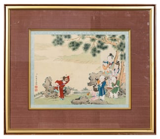 JIAO BINGZHEN, ATTRIBUTED TO, FIGURES