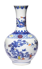 A DOUCAI 'AUSPICIOUS' VASE