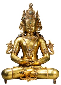 A MARA STYLE AMITAYUS BUDDHA