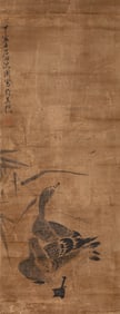 SHEN ZHOU (1427–1509), ATTRIBUTED TO, GOOSE