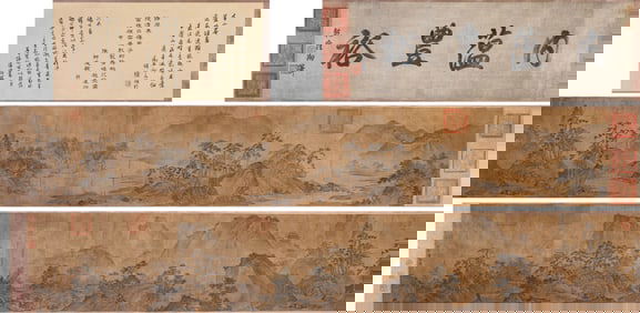 TANG YIN (1470–1523), ATTRIBUTED TO, STREAM MOUNTAIN AND PAVILION