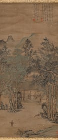 WANG CHONG, ATTRIBUTED TO, LANDSCAPES AND FIGURES
