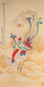 ZHANG DAQIAN (1899–1983), ATTRIBUTED TO, FIGURES
