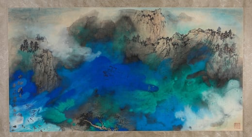 ZHANG DAQIAN (1899–1983), ATTRIBUTED TO, LANDSCAPES