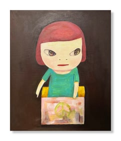 YOSHITOMO NARA (B.1959), ATTRIBUTED TO, ACRYLIC ON CANVAS