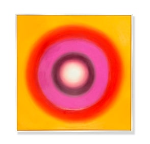 WOJCIECH FANGOR (1922-2015), ATTRIBUTED TO, OIL ON CANVAS