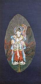 ANONYMOUS, GUANYIN ON BODHI LEAF