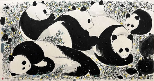 WU GUANZHONG (1919-2010), ATTRIBUTED TO, PANDA