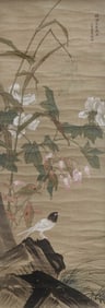 LI QIUJUN (1899-1973), ATTRIBUTED TO, FLOWERS AND BIRDS