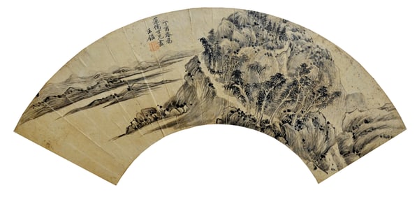 WANG JIAN (1598-1677), ATTRIBUTED TO, LANDSCAPE