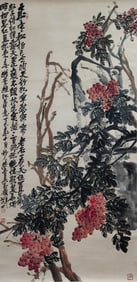WU CHANGSHUO (1844-1927), ATTRIBUTED TO, FLOWERS