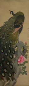 JIANG TINGXI (1669-1732), ATTRIBUTED TO, PEACOCK