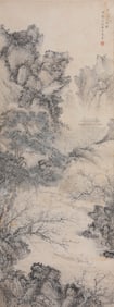WANG MENG (1308-1385), ATTRIBUTED TO, LANDSCAPE