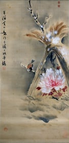 HUANG HUANWU (1906-1985), ATTRIBUTED TO, FLOWERS AND BIRDS