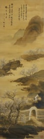 LAN YING (1585-1664), ATTRIBUTED TO, PLUM BLOSSOM STUDY