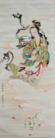 HUANG JUN (1914-2011), ATTRIBUTED TO, CELESTIAL MAIDEN