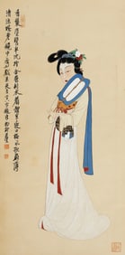 XIE ZHILIU (1910-1997), ATTRIBUTED TO, COURT LADY