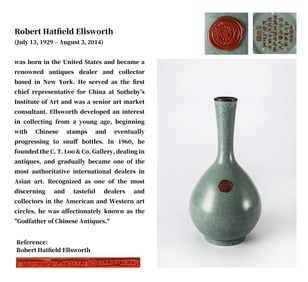 A GALLBLADDER-SHAPED VASE WITH IMPERIAL POEM