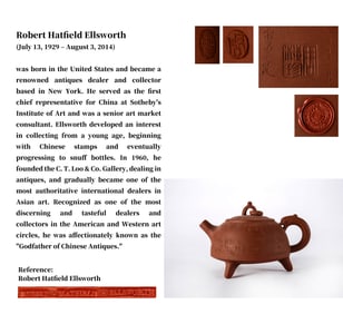 A ZISHA 'LANDSCAPE AND POETRY' TRIPOD TEAPOT