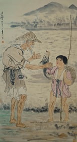 XU BEIHONG (1895-1953), ATTRIBUTED TO, FIGURE