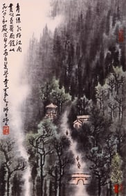 LI KERAN ATTRIBUTED TO,LANDSCAPE