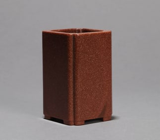 A ART GALSS BRUSHPOT