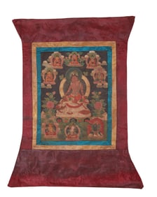 A BODHISATTVA TANGKA