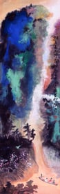 ZHANG DAQIAN ATTRIBUTED TO,LANDSCAPE