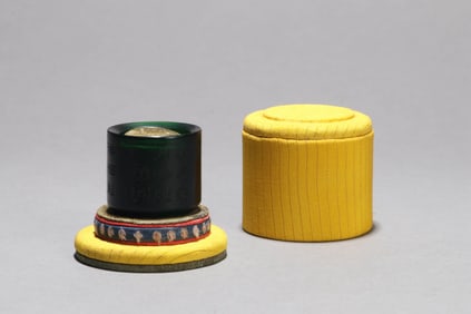 A ART GLASS THUMB RING
