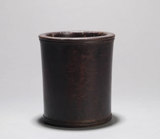 A ZITAN BRUSHPOT
