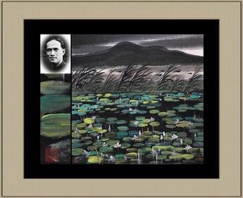 LIN FENGMIAN ATTRIBUTED TO,LANDSCAPE