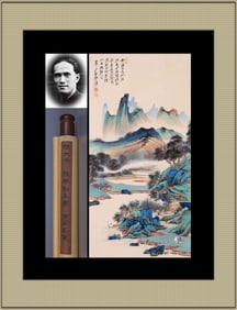 ZHANG DAQIAN ATTRIBUTED TO,LANDSCAPE