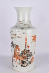 A GRISAILLE 'FIGURE'VASE