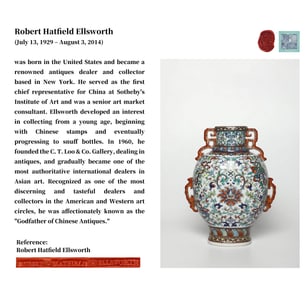A DOUCAI 'INTERLOCKING ROSETTES AND BABAO' MOONFLASK