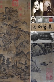 WANG MENG (1308-1385), ATTRIBUTED TO, LANDSCAPE