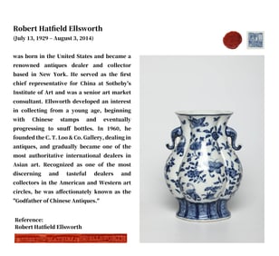 A BLUE AND WHITE 'BUTTERFLIES AND FLOWERS' VASE