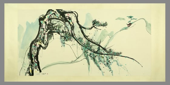 WU GUANZHONG (1919-2010), ATTRIBUTED TO, LANDSCAPE