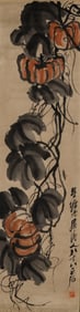 QI BAISHI (1864-1957), ATTRIBUTED TO, PUMPKIN