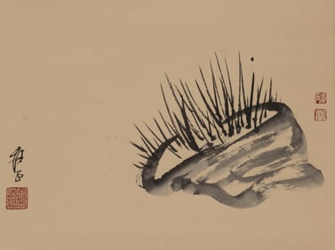 ZHANG DAQIAN (1899-1983), ATTRIBUTED TO, SPRING BUDS