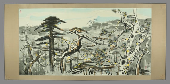 WU GUANZHONG (1919-2010), ATTRIBUTED TO, LANDSCAPE