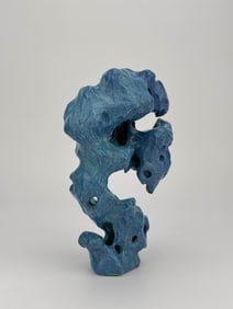 A JUN-TYPE GLAZED MOUNTAIN ORNAMENT